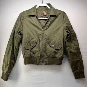 Forever 21 Olive Bomber Jacket‎
